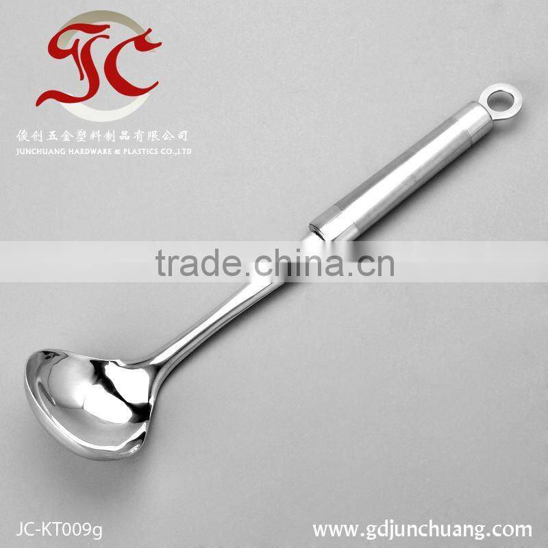 Innovative stainless steel soup ladle for kitchen accessories tools
