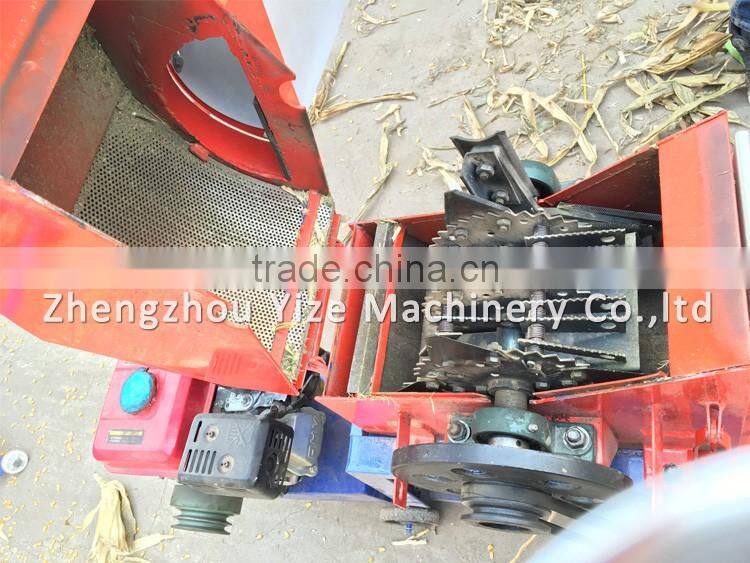 Diesel engine power type chaff cutter / herb crusher / straw breaker