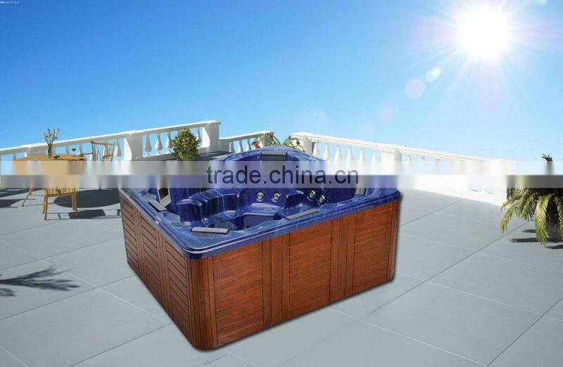 Garden Outdoor 6 persons whirlpool spa home hot tub outdoor Europe design for 6 persons family M-3340