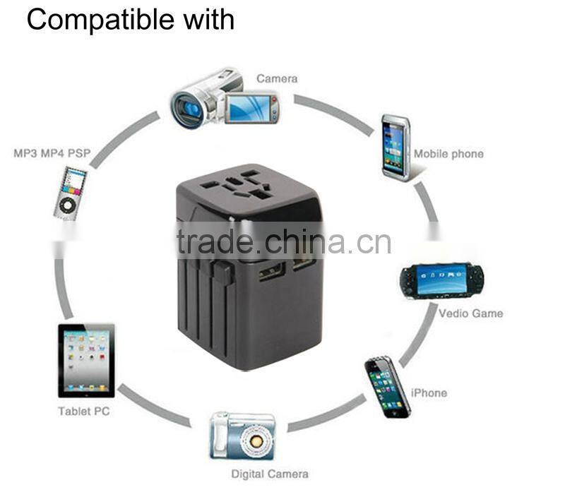 New models have good feel is the rubber surface swiss plug adaptor travel plug adaptor adaptor plug