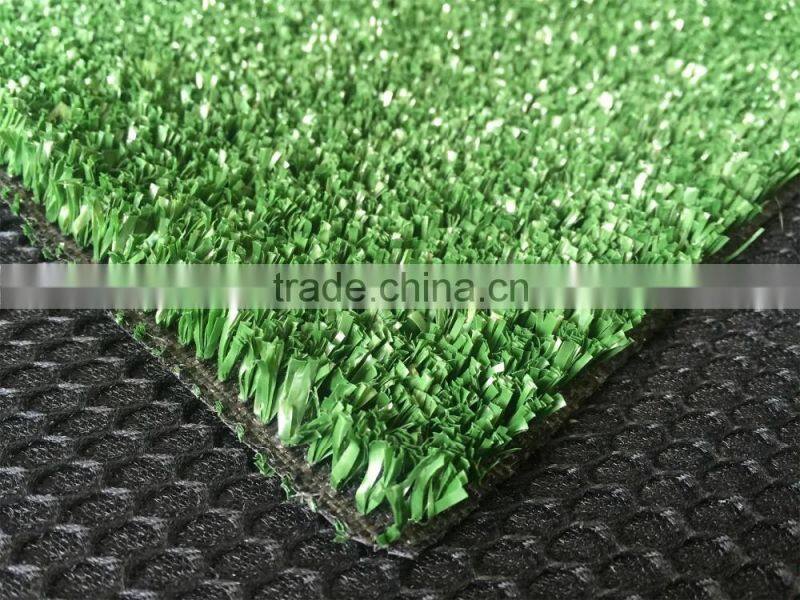 HONGTAI10mm PE fibrillated tennis court artificial grass turf/ lawn