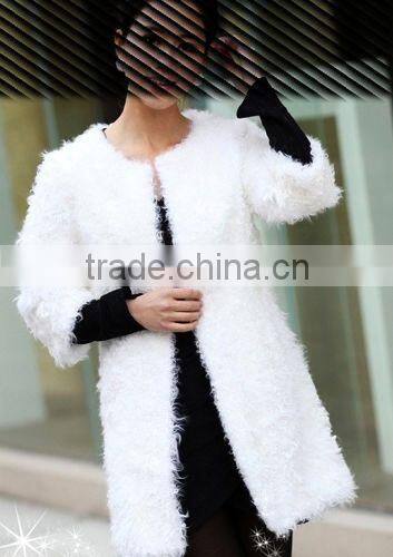 2015new arrival real lamb fur coat for women LC16
