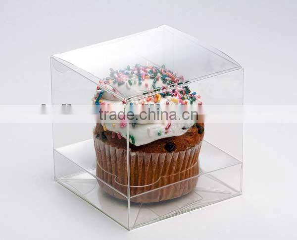 clear plastic cupcake boxes packaging