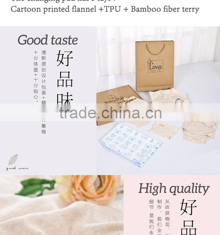 100% cotton nine pieces sets of baby Clothing Sets gift box for newborn