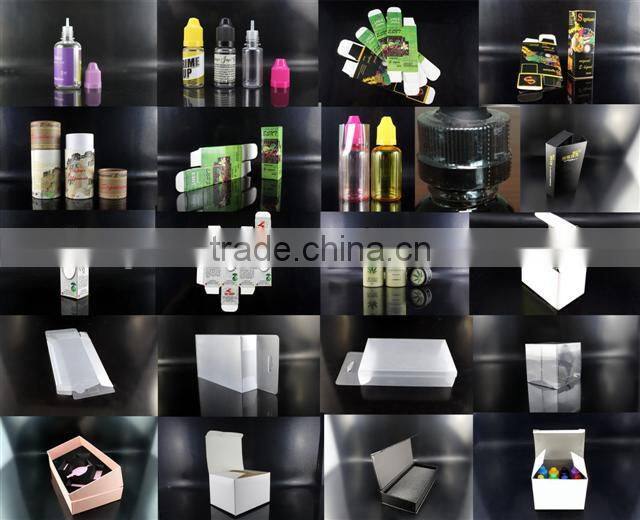 e-liquid box tube, e-juice bottle box, dropper eliquid package