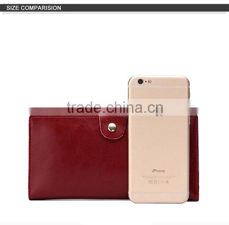 Hot Sale Fashion Women Leather Card Holder Multiple Wallet Custom Dollar Wallet