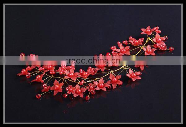 MYLOVE china bridal hair accessory Flower Crystal Hair Pin Hair Clips MLF126