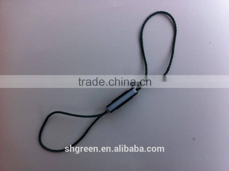 Jewelry string seal tag with siliver brand name