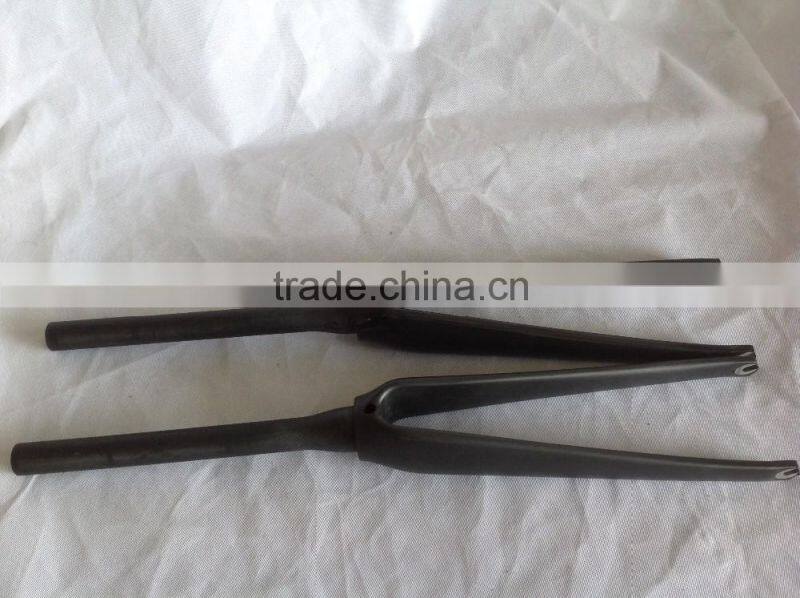 2016 cheap fixed gear road bike carbon fork,carbon front fork.