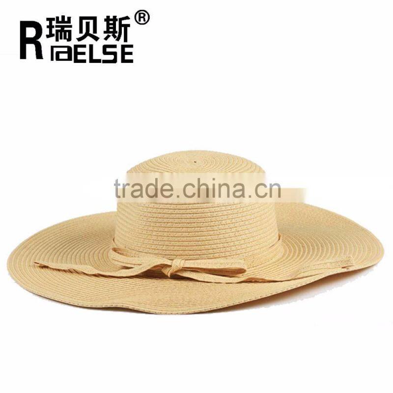 wholesale hat fashion beautiful lady hat paper straw hat