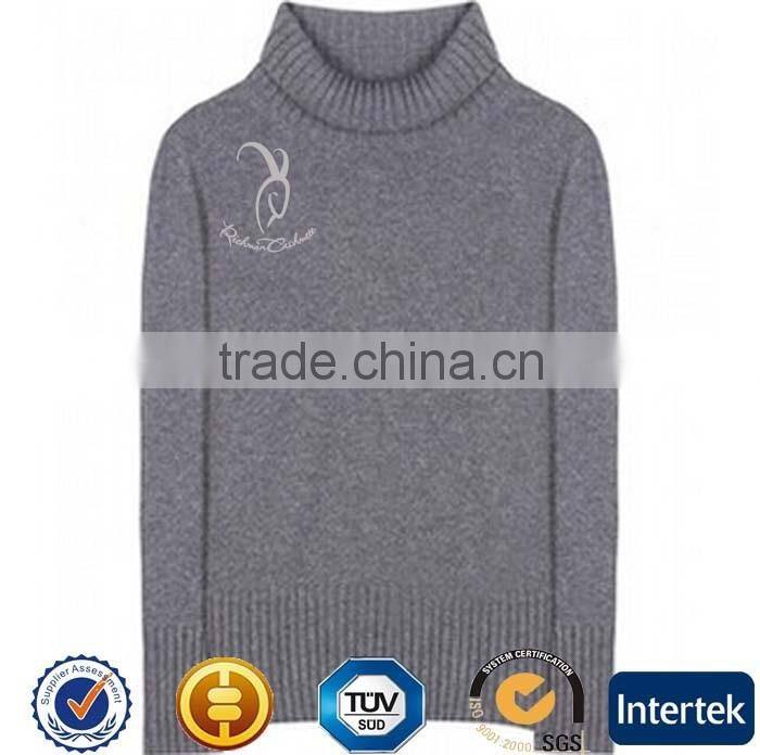 100% Cashmere Women Sweater Turtleneck Sweater