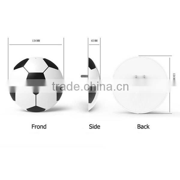 NOVELTY WHITE LIGHT-CONTROLLED 3D DIY FOOTBALL LED NIGHT LIGHT FACTORY