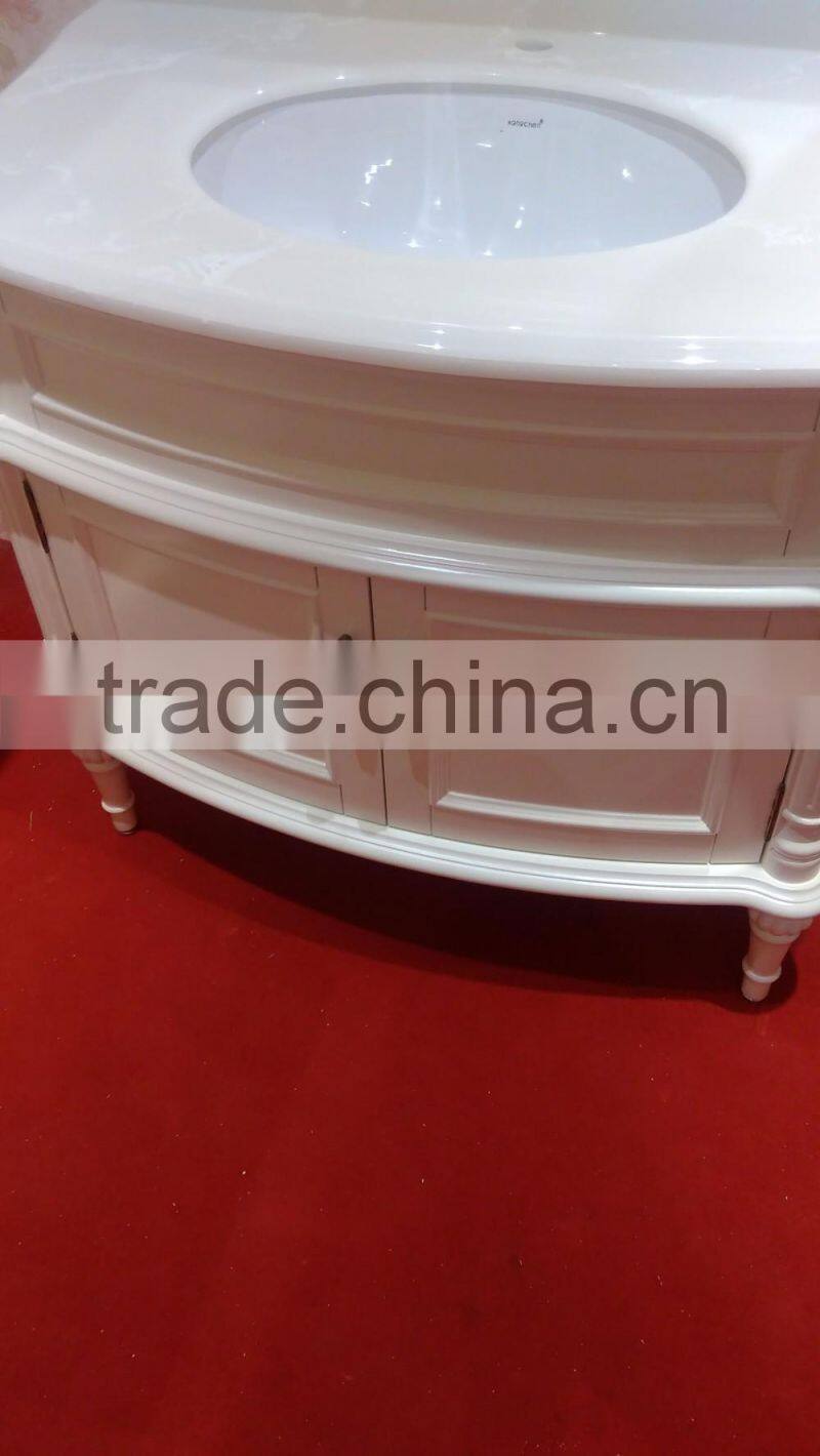 kangchen classic soild wood use home bathroom cabinet wholesale cheap