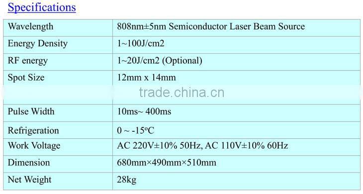 808nm diode laser hair removal machine portable