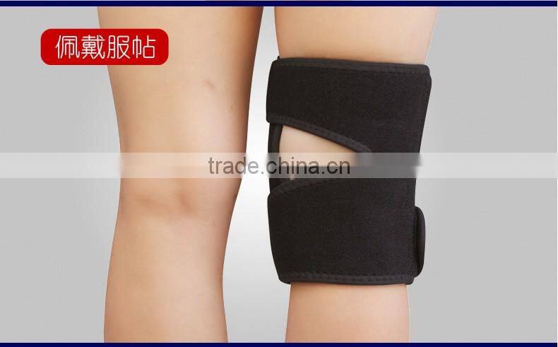 Adjustable Fitness Knee Pad for Football basketball,Neoprene Knee Support, Waterproof Knee Support protector with four springs