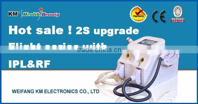 Alibaba salon portable ipl rf laser hair removal equipment with promotion