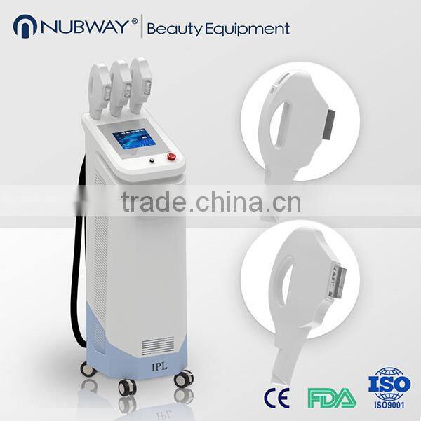 China best portable painless portable luminic & aurora IPL permanent hair removal equipment & machine with factory price