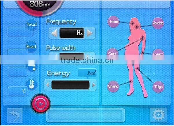 Diode laser dark skin hair removal! long pulse nd yag laser hair removal