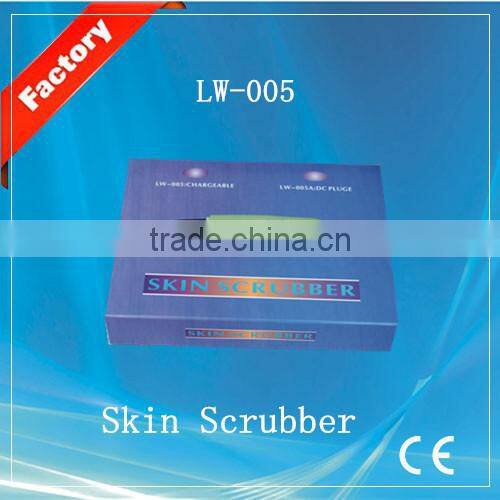 Newest skin scrubber lw-005 with lithium battery