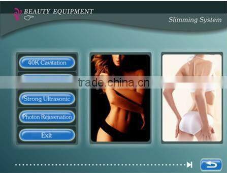 2016 Latest Cavitation Body shaping Beauty Equipment