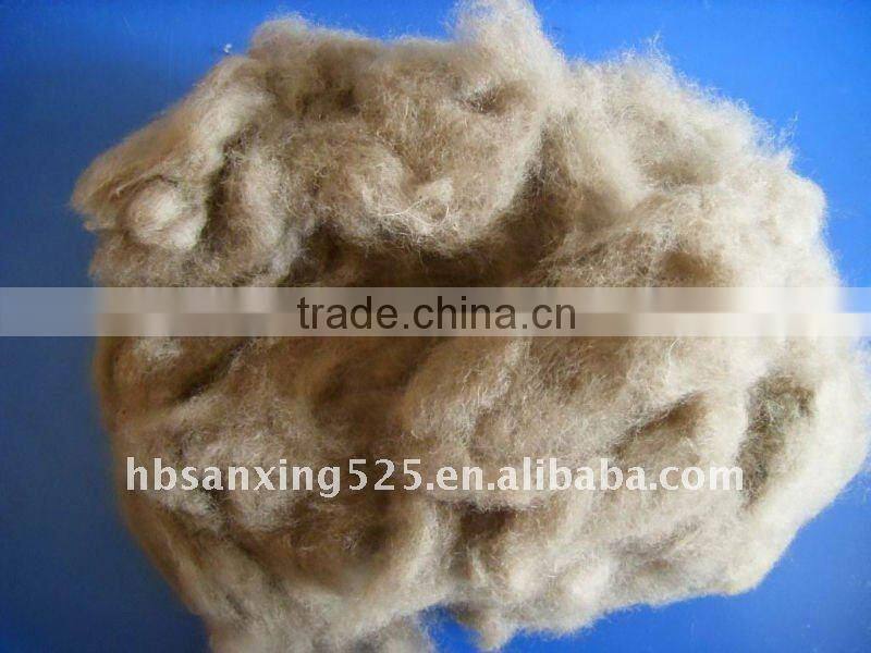100% WHITE COMBED SCOURED SHEEP CASHMERE 19.5-22.5MIC, 30-40MM, BEST QUALITY