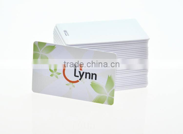 Hot selling contactless 13.56mhz dual frequency rfid card with CE certificate