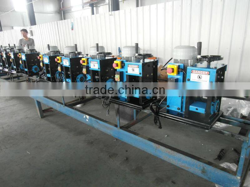 HW-001 Bench Top Powered Scrap Copper cable wire stripper machine automatic wire stripping machine