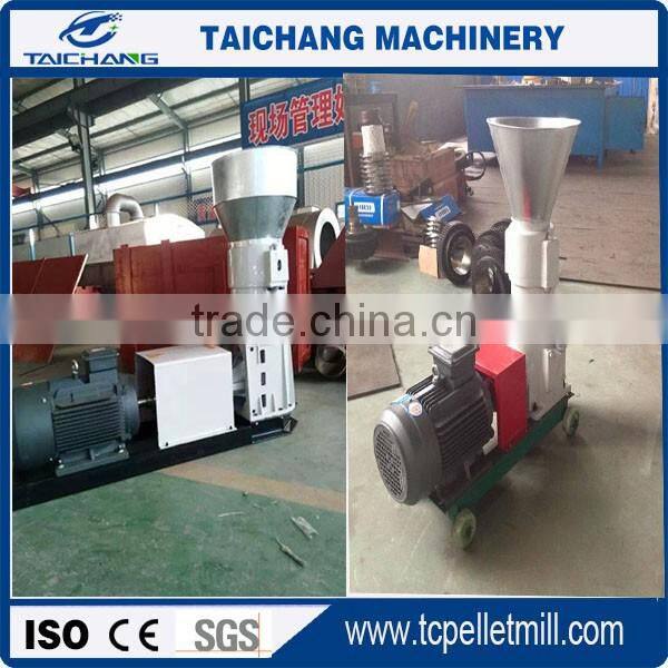 Jinan factory MINI flat die pellet machine