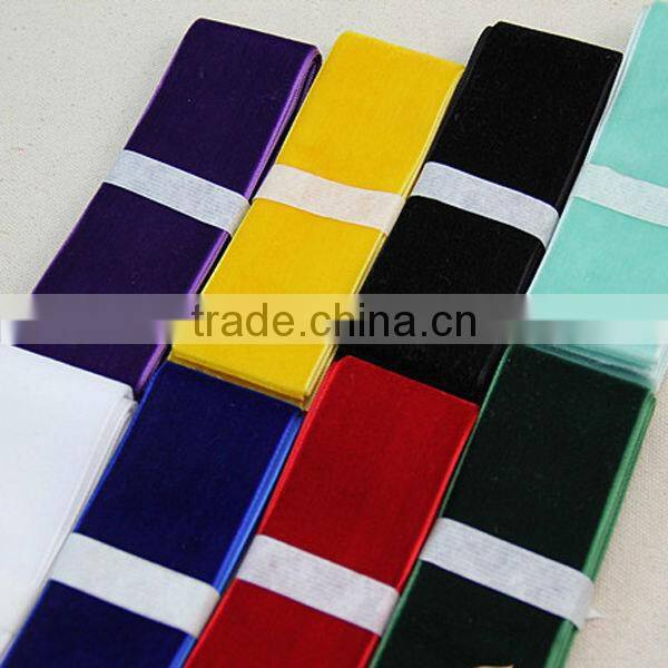 Wholesale 100% polyester double faced satin ribbon
