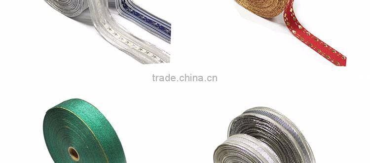 Enchasing gift wrapping webbing Embroider jacquard nylon strapping
