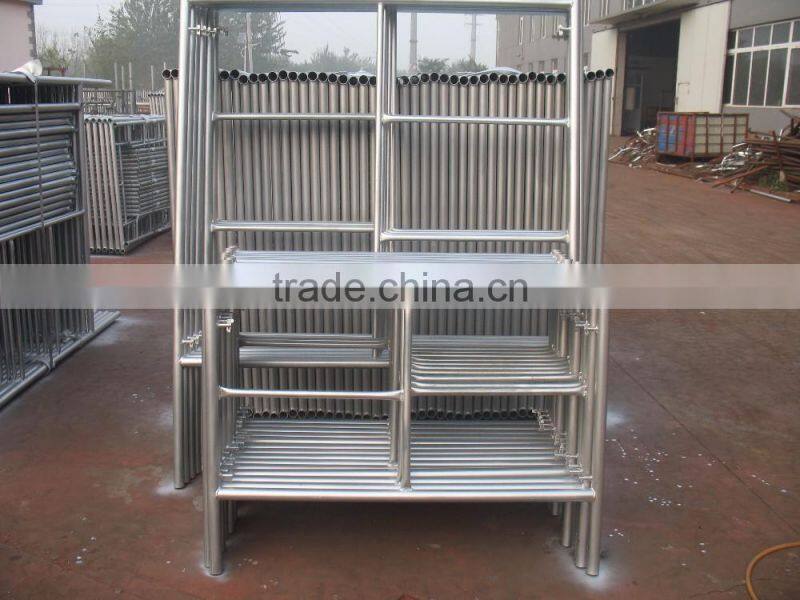 Safe GS proved folder ladder scaffolding