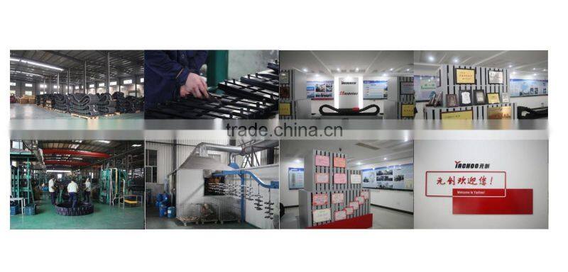 power snow rubber track(B250*DB72*LINKS)