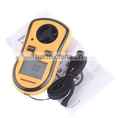 LCD Digital Anemometer Pocket Wind Speed Meter Thermometer
