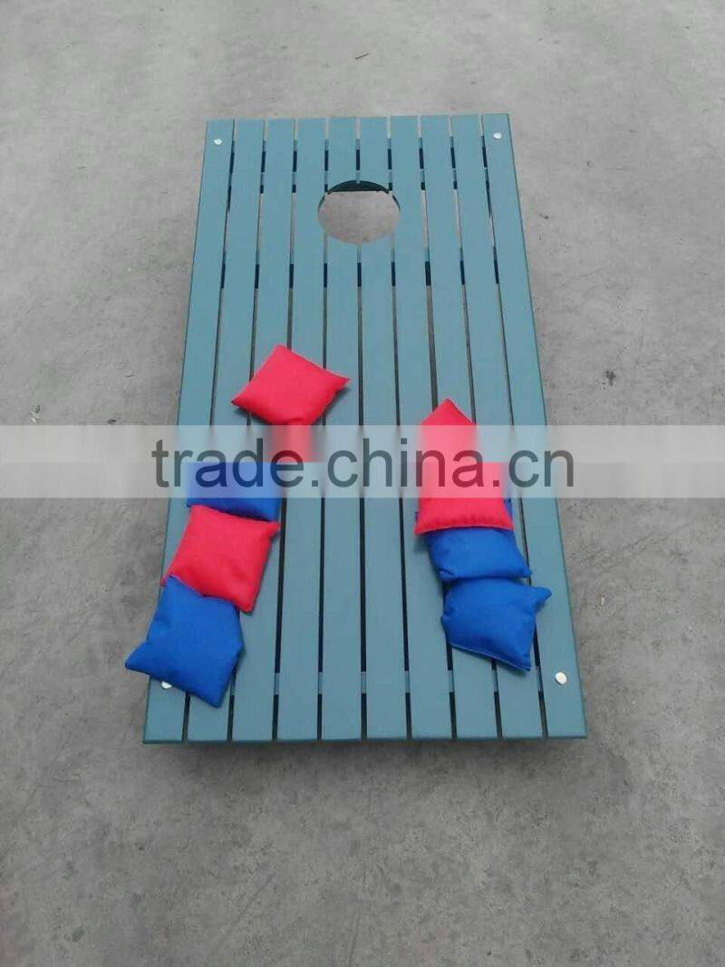 wooden bean bag game