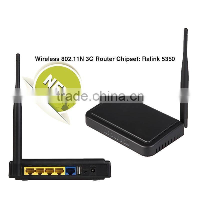 New 150Mbps Wireless 802.11N 3G WIFI Router adapter with 2DB antenna Chipset: Ralink 5350