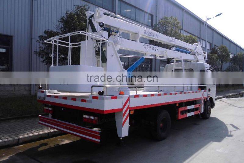 hot selling Dongfeng 16~18m hydraulic aerial work platform from hubei factory