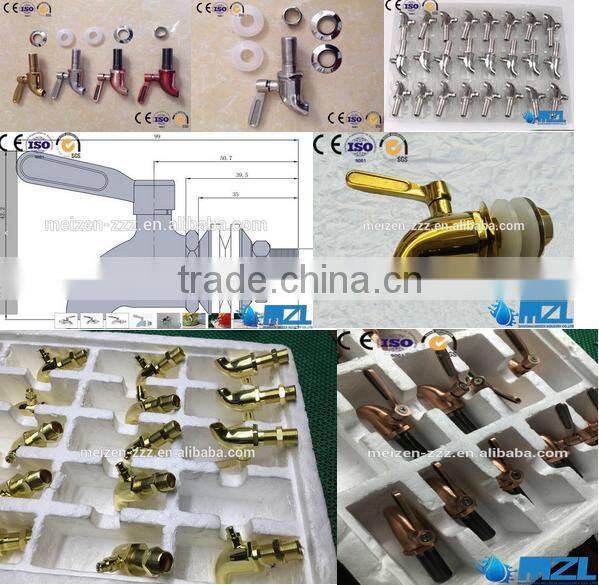 Hot Stainless Steel Replacement spigot for Beverage Drink Dispenser