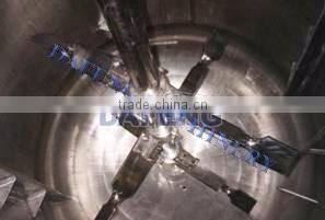 stainless steel reaction kettle with anchor agitator