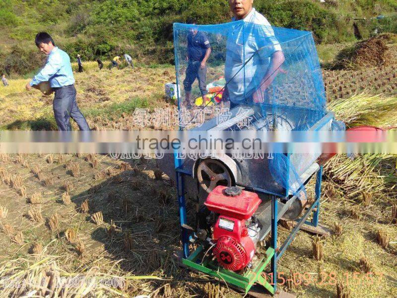 Diesel engine drive rice thresher,rice sheller thresher machine,Direct factory wholesale small threshing machine