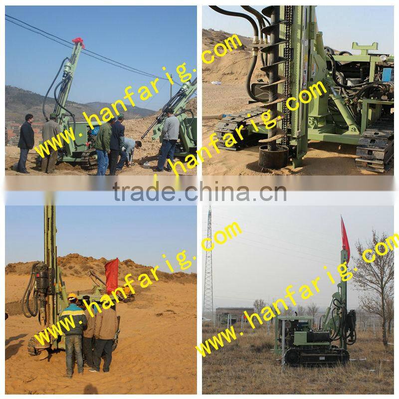 Star product!CE certificate!!perfect drill rig,high efficent!!! HF130Y bore well drilling machine price