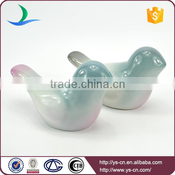 various sizes china bird design ornament,giant blue decoration