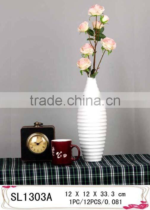 2015 new decorative fiberglass vase sale