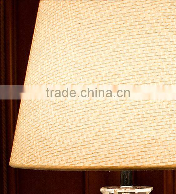 Clear K9 crystal table lamp