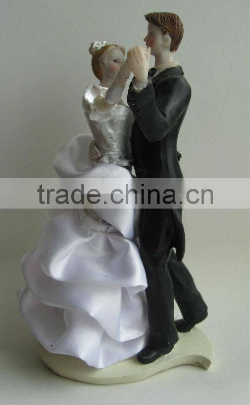 2014 custom resin wedding decoration