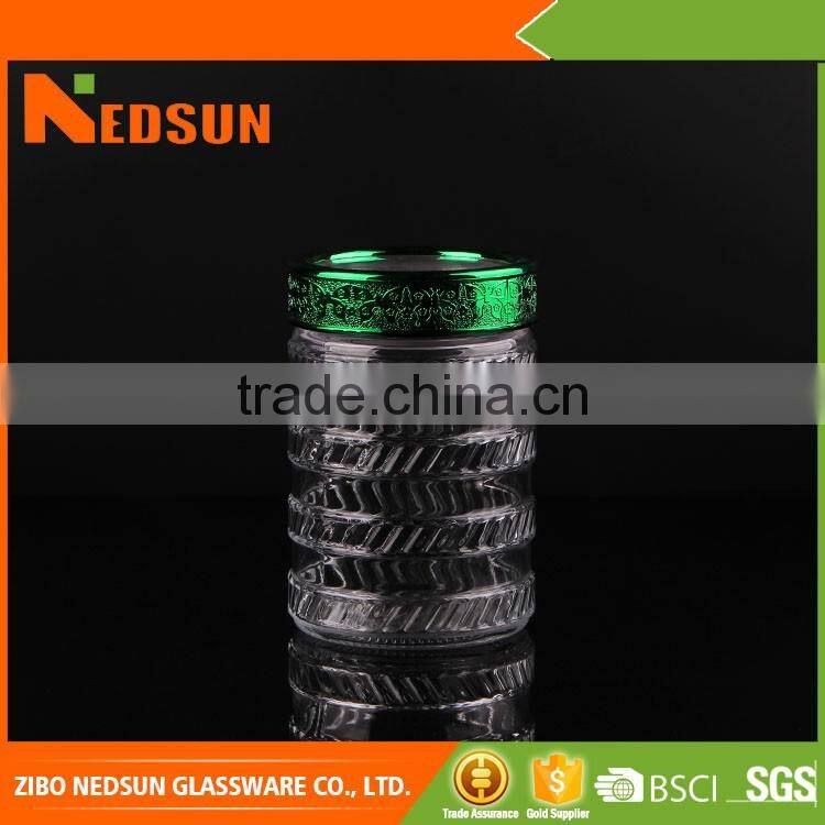 High quality food jar with beautiful lid