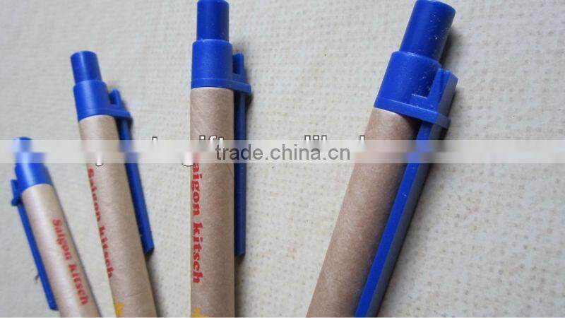 Eco Friendly Recycled Stylus Cardboard Ballpoint Pen