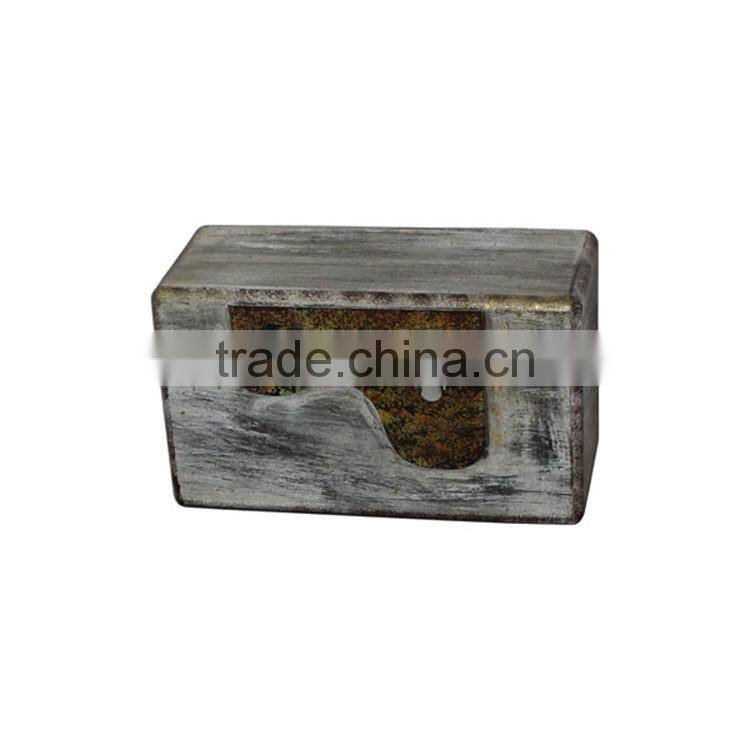 High Quality Home Decorative Antique Storage Customized Natural Wood Box