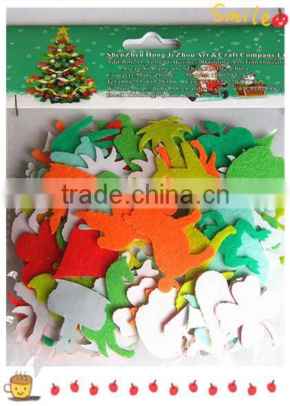 15051911 factory directly selling funny popular design Dome sticker,sticker, kids diy 3D felt sticker for kids