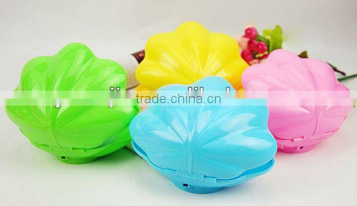 Supply creative fashion Colorful pearl shell USB charging Night light