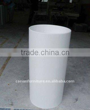 solid surface countertop rectangular wash basin